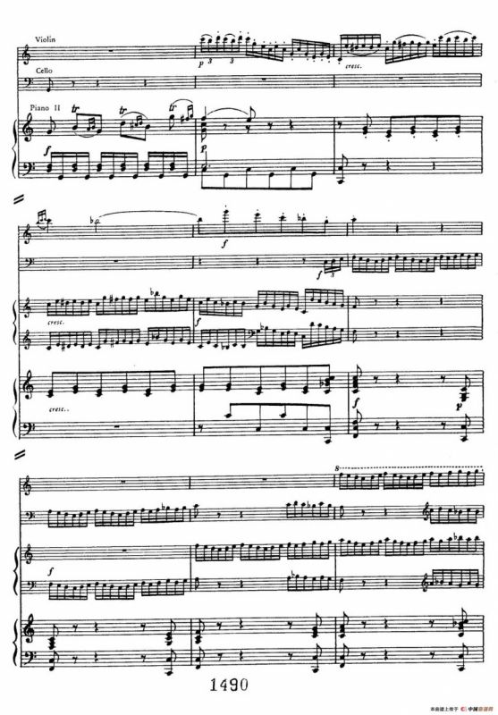 Triple Concerto in C Major Op.56（C大调三重协奏曲·双钢琴·Ⅲ）