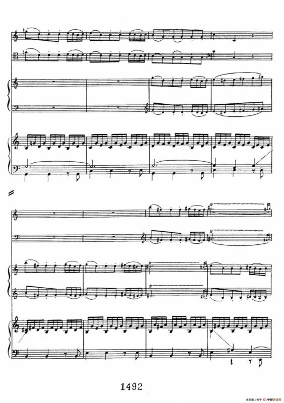 Triple Concerto in C Major Op.56（C大调三重协奏曲·双钢琴·Ⅲ）