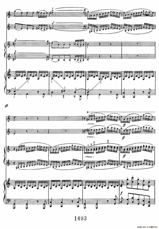 Triple Concerto in C Major Op.56（C大调三重协奏曲·双钢琴·Ⅲ）