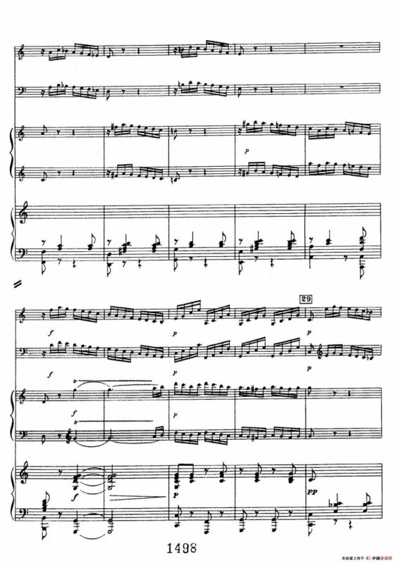 Triple Concerto in C Major Op.56（C大调三重协奏曲·双钢琴·Ⅲ）