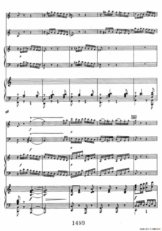 Triple Concerto in C Major Op.56（C大调三重协奏曲·双钢琴·Ⅲ）