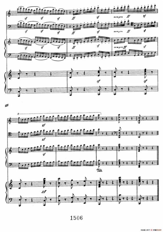 Triple Concerto in C Major Op.56（C大调三重协奏曲·双钢琴·Ⅲ）