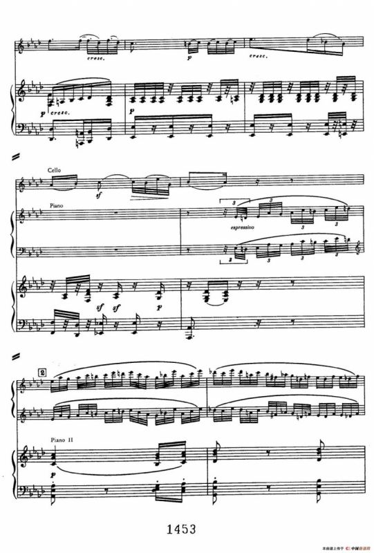 Triple Concerto in C Major Op.56（C大调三重协奏曲·双钢琴·Ⅱ）