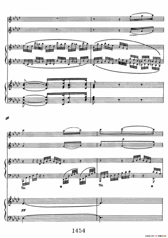 Triple Concerto in C Major Op.56（C大调三重协奏曲·双钢琴·Ⅱ）