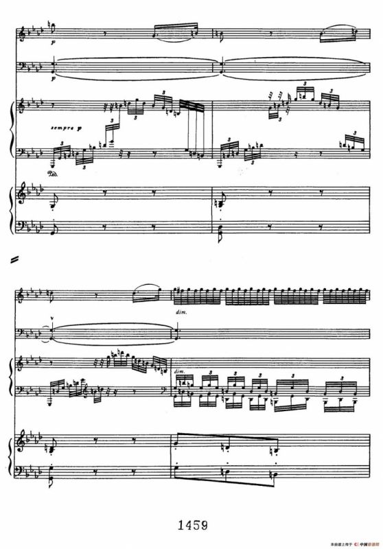 Triple Concerto in C Major Op.56（C大调三重协奏曲·双钢琴·Ⅱ）