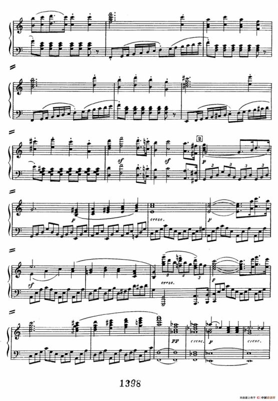 Triple Concerto in C Major Op.56（C大调三重协奏曲·双钢琴·Ⅰ）