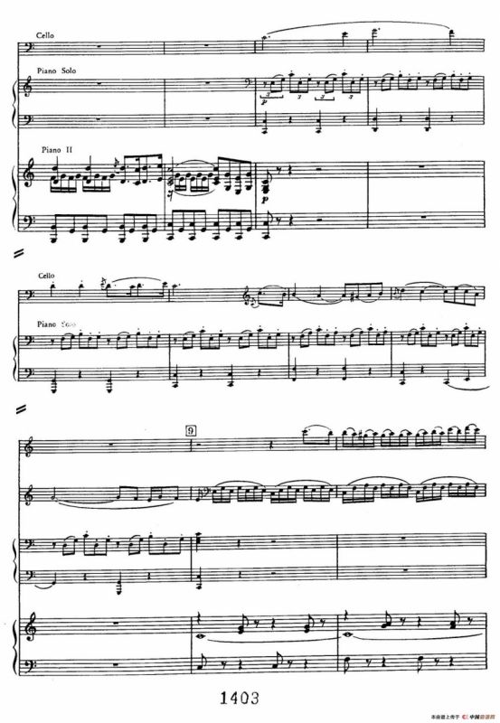 Triple Concerto in C Major Op.56（C大调三重协奏曲·双钢琴·Ⅰ）