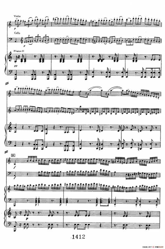 Triple Concerto in C Major Op.56（C大调三重协奏曲·双钢琴·Ⅰ）