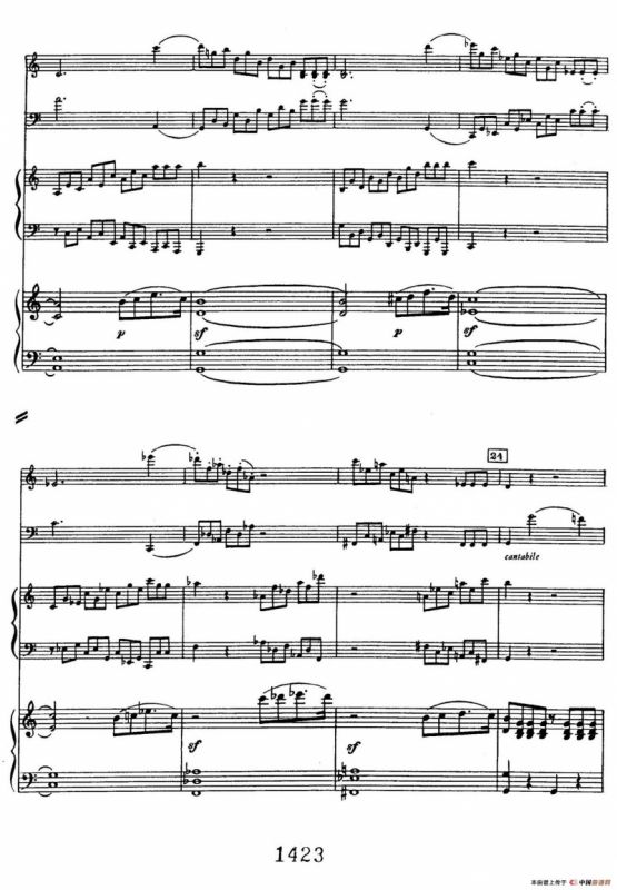 Triple Concerto in C Major Op.56（C大调三重协奏曲·双钢琴·Ⅰ）