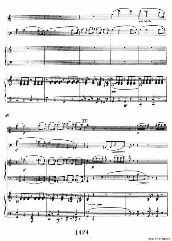 Triple Concerto in C Major Op.56（C大调三重协奏曲·双钢琴·Ⅰ）