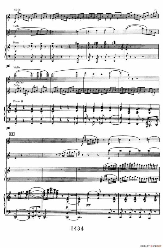 Triple Concerto in C Major Op.56（C大调三重协奏曲·双钢琴·Ⅰ）