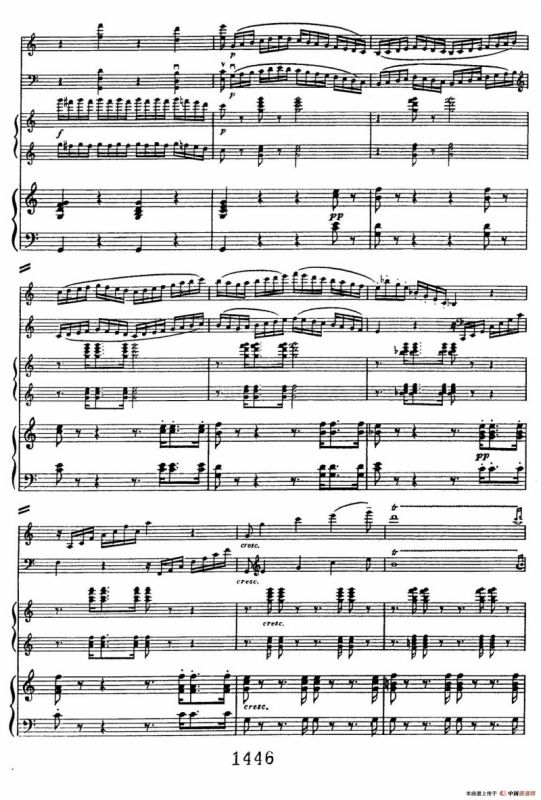 Triple Concerto in C Major Op.56（C大调三重协奏曲·双钢琴·Ⅰ）