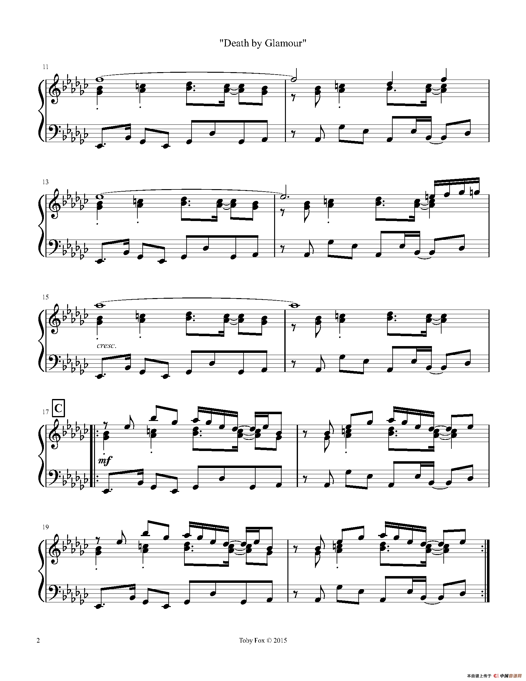 Death By Glamour（Duet）