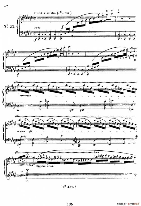 24 Exercices et Preludes Op.21（24首前奏练习曲·23）