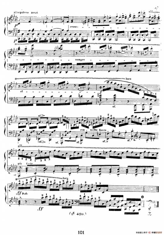 24 Exercices et Preludes Op.21（24首前奏练习曲·20）