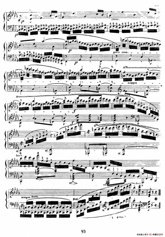 24 Exercices et Preludes Op.21（24首前奏练习曲·16）