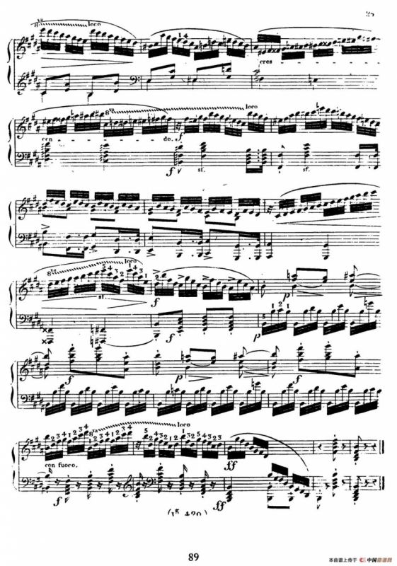24 Exercices et Preludes Op.21（24首前奏练习曲·13）