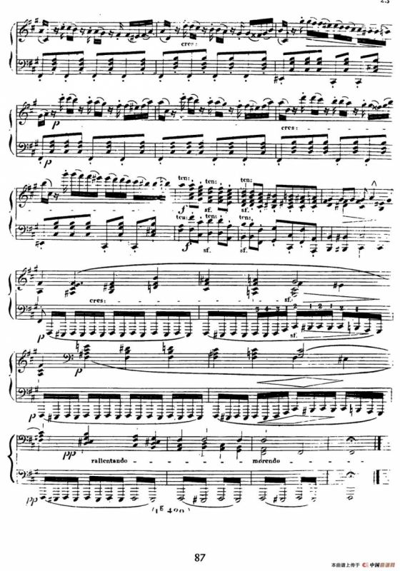 24 Exercices et Preludes Op.21（24首前奏练习曲·12）