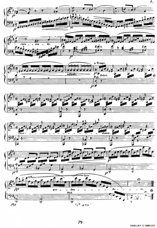 24 Exercices et Preludes Op.21（24首前奏练习曲·7）