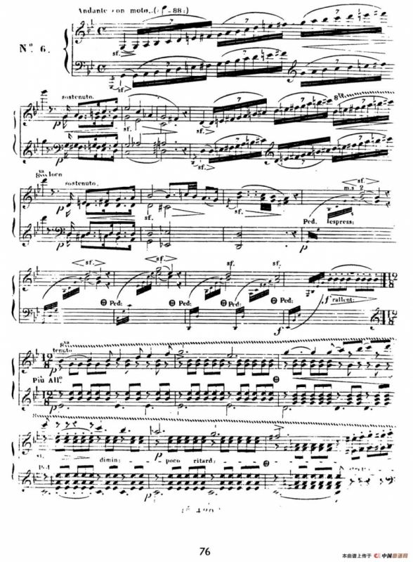 24 Exercices et Preludes Op.21（24首前奏练习曲·6）