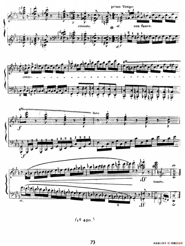 24 Exercices et Preludes Op.21（24首前奏练习曲·4）