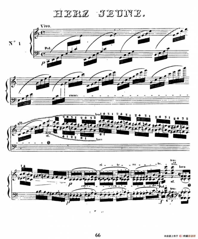 24 Exercices et Preludes Op.21（24首前奏练习曲·1）