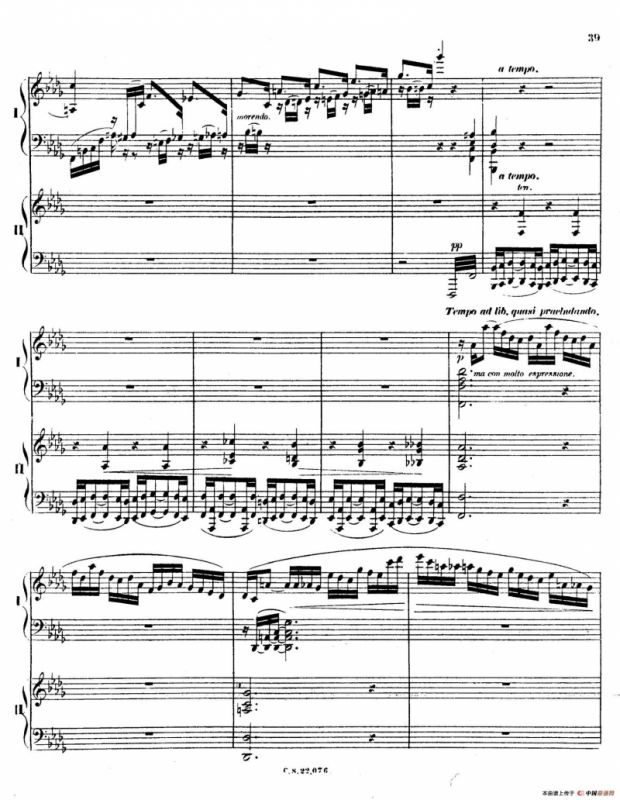 Piano Concerto No.2 in F Major Op.35（F大调第二钢琴协奏曲·Ⅱ·双钢琴）