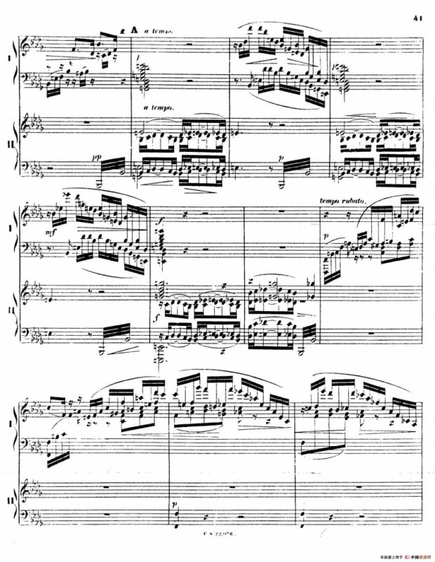 Piano Concerto No.2 in F Major Op.35（F大调第二钢琴协奏曲·Ⅱ·双钢琴）