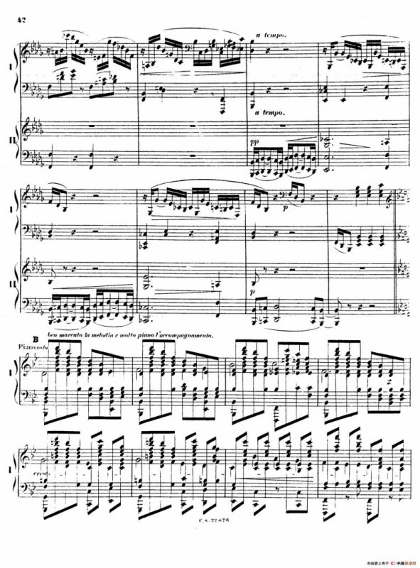 Piano Concerto No.2 in F Major Op.35（F大调第二钢琴协奏曲·Ⅱ·双钢琴）