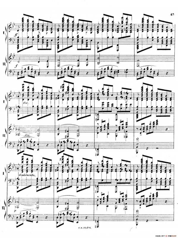 Piano Concerto No.2 in F Major Op.35（F大调第二钢琴协奏曲·Ⅱ·双钢琴）