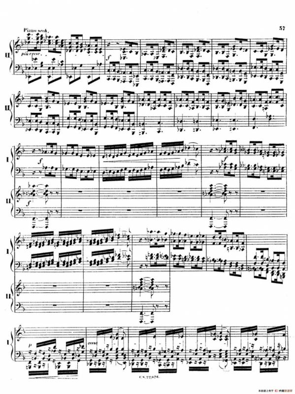Piano Concerto No.2 in F Major Op.35（F大调第二钢琴协奏曲·Ⅱ·双钢琴）