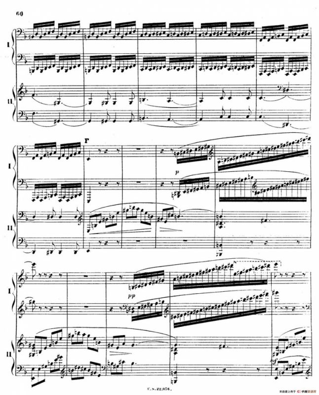 Piano Concerto No.2 in F Major Op.35（F大调第二钢琴协奏曲·Ⅱ·双钢琴）