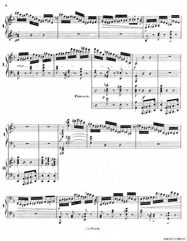 Piano Concerto No.2 in F Major Op.35（F大调第二钢琴协奏曲·Ⅰ·双钢琴）