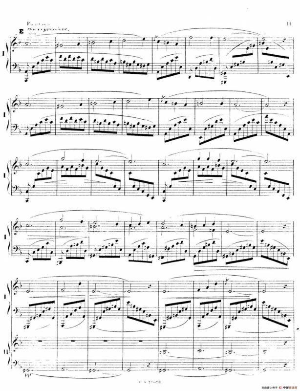Piano Concerto No.2 in F Major Op.35（F大调第二钢琴协奏曲·Ⅰ·双钢琴）