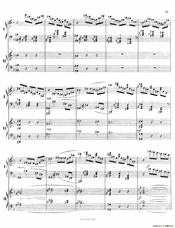 Piano Concerto No.2 in F Major Op.35（F大调第二钢琴协奏曲·Ⅰ·双钢琴）