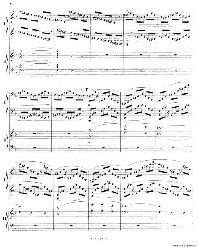 Piano Concerto No.2 in F Major Op.35（F大调第二钢琴协奏曲·Ⅰ·双钢琴）