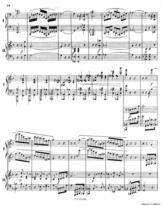 Piano Concerto No.2 in F Major Op.35（F大调第二钢琴协奏曲·Ⅰ·双钢琴）