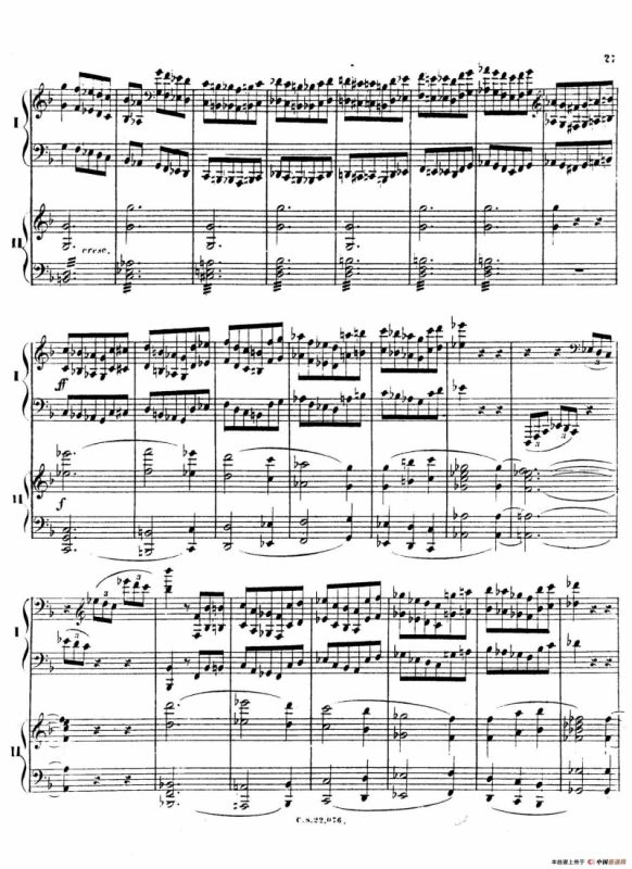 Piano Concerto No.2 in F Major Op.35（F大调第二钢琴协奏曲·Ⅰ·双钢琴）