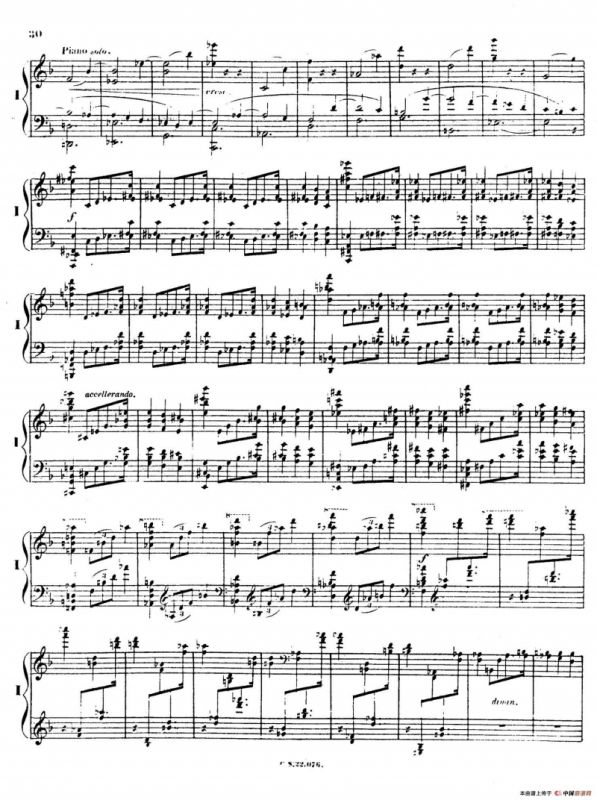 Piano Concerto No.2 in F Major Op.35（F大调第二钢琴协奏曲·Ⅰ·双钢琴）
