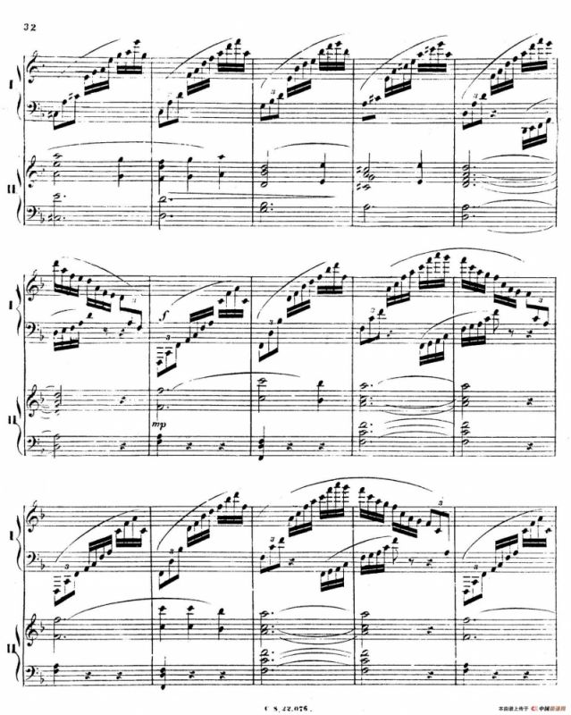 Piano Concerto No.2 in F Major Op.35（F大调第二钢琴协奏曲·Ⅰ·双钢琴）