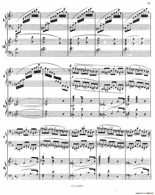 Piano Concerto No.2 in F Major Op.35（F大调第二钢琴协奏曲·Ⅰ·双钢琴）
