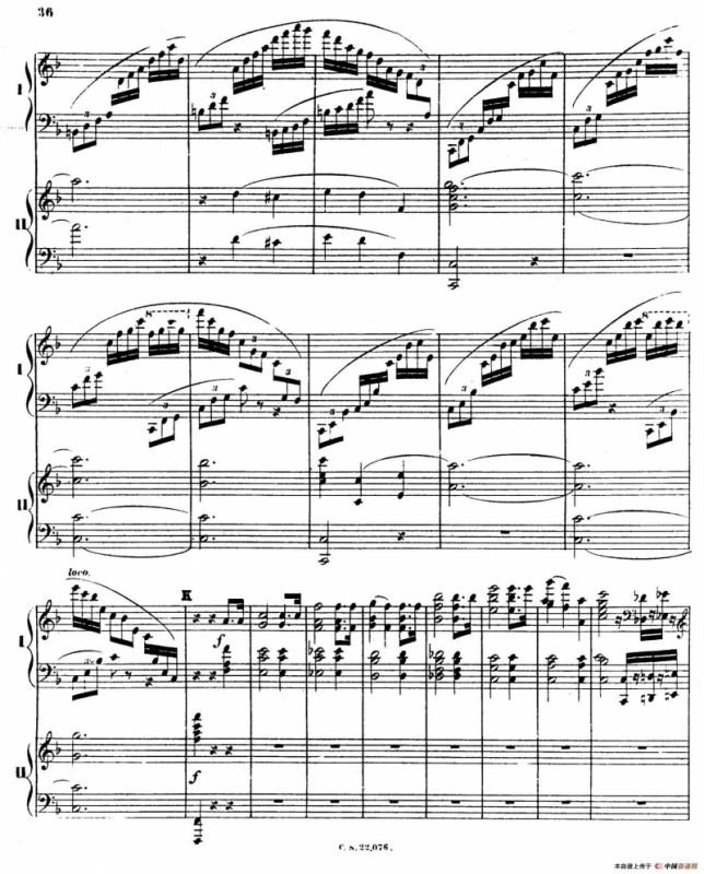 Piano Concerto No.2 in F Major Op.35（F大调第二钢琴协奏曲·Ⅰ·双钢琴）