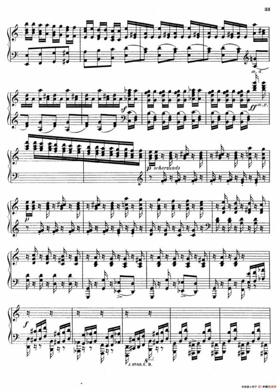 6 Etudes de Concert（6首音乐会练习曲·6）