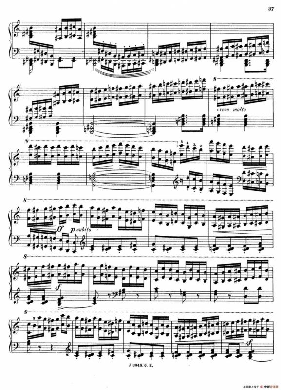 6 Etudes de Concert（6首音乐会练习曲·6）