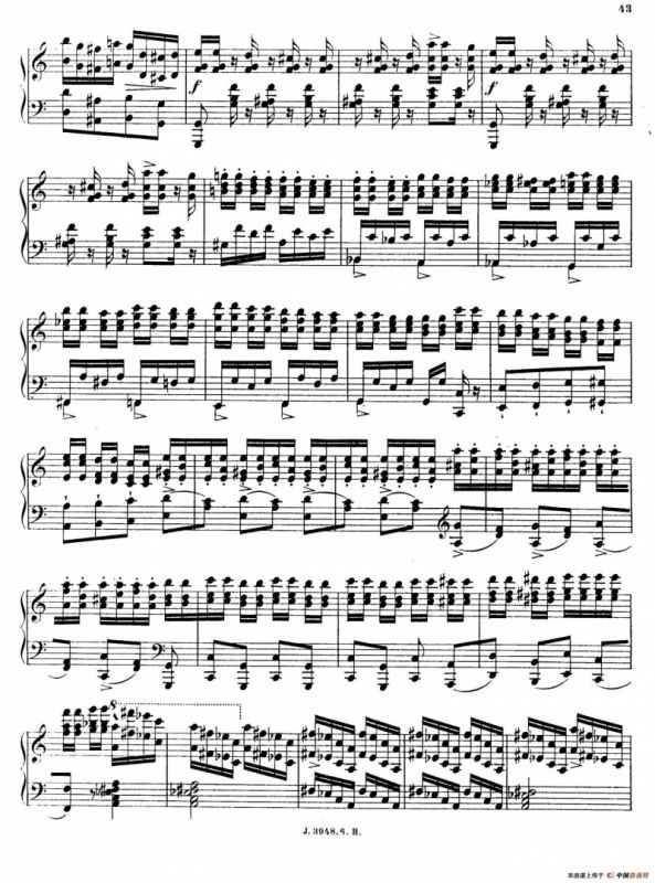 6 Etudes de Concert（6首音乐会练习曲·6）