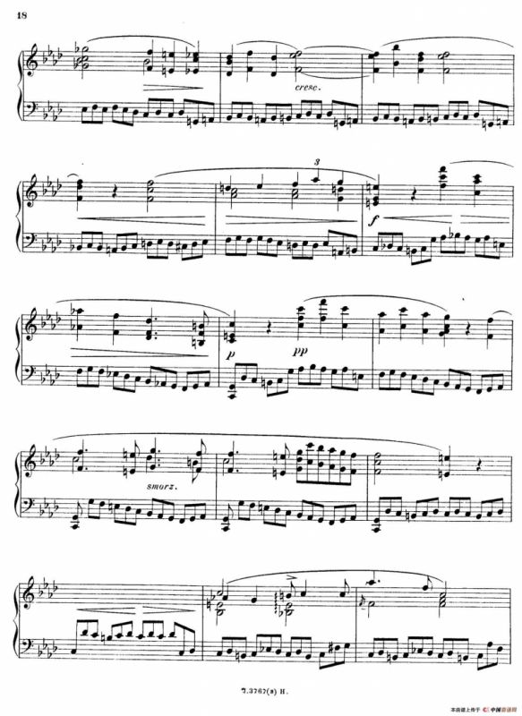 6 Etudes de Concert（6首音乐会练习曲·3）
