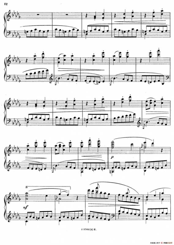 6 Etudes de Concert（6首音乐会练习曲·2）
