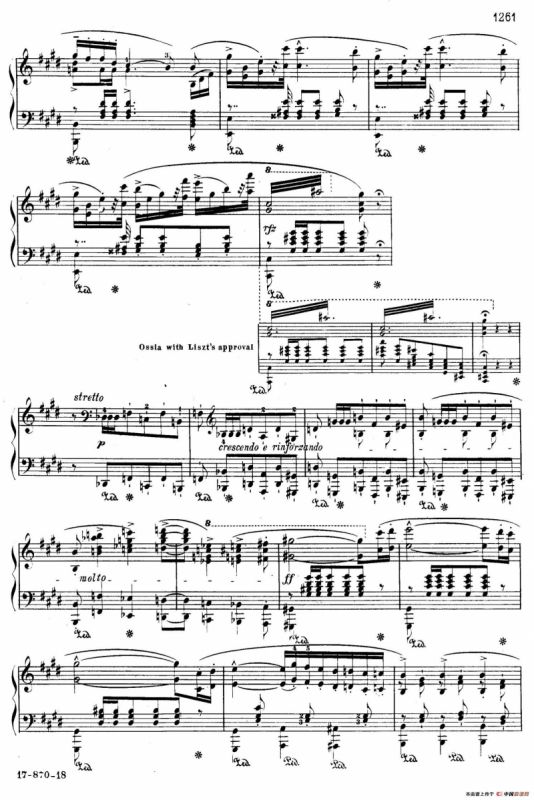 Two Polonaises S.223（2首波洛奈兹舞曲·E大调）