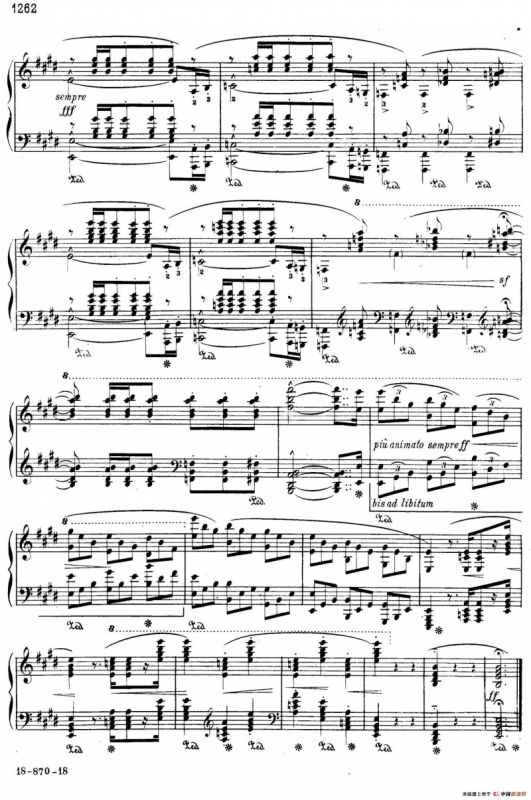 Two Polonaises S.223（2首波洛奈兹舞曲·E大调）