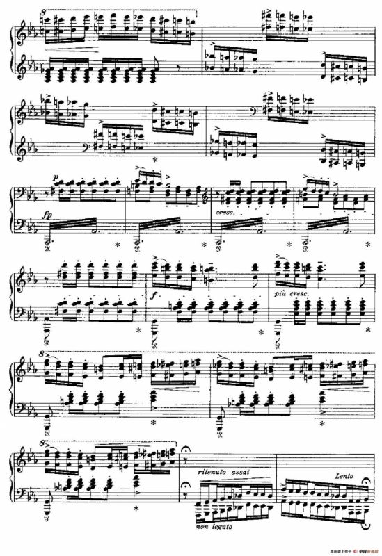 Two Polonaises S.223（2首波洛奈兹舞曲·c小调）